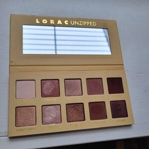 Lorac unzipped eyeshadow palette